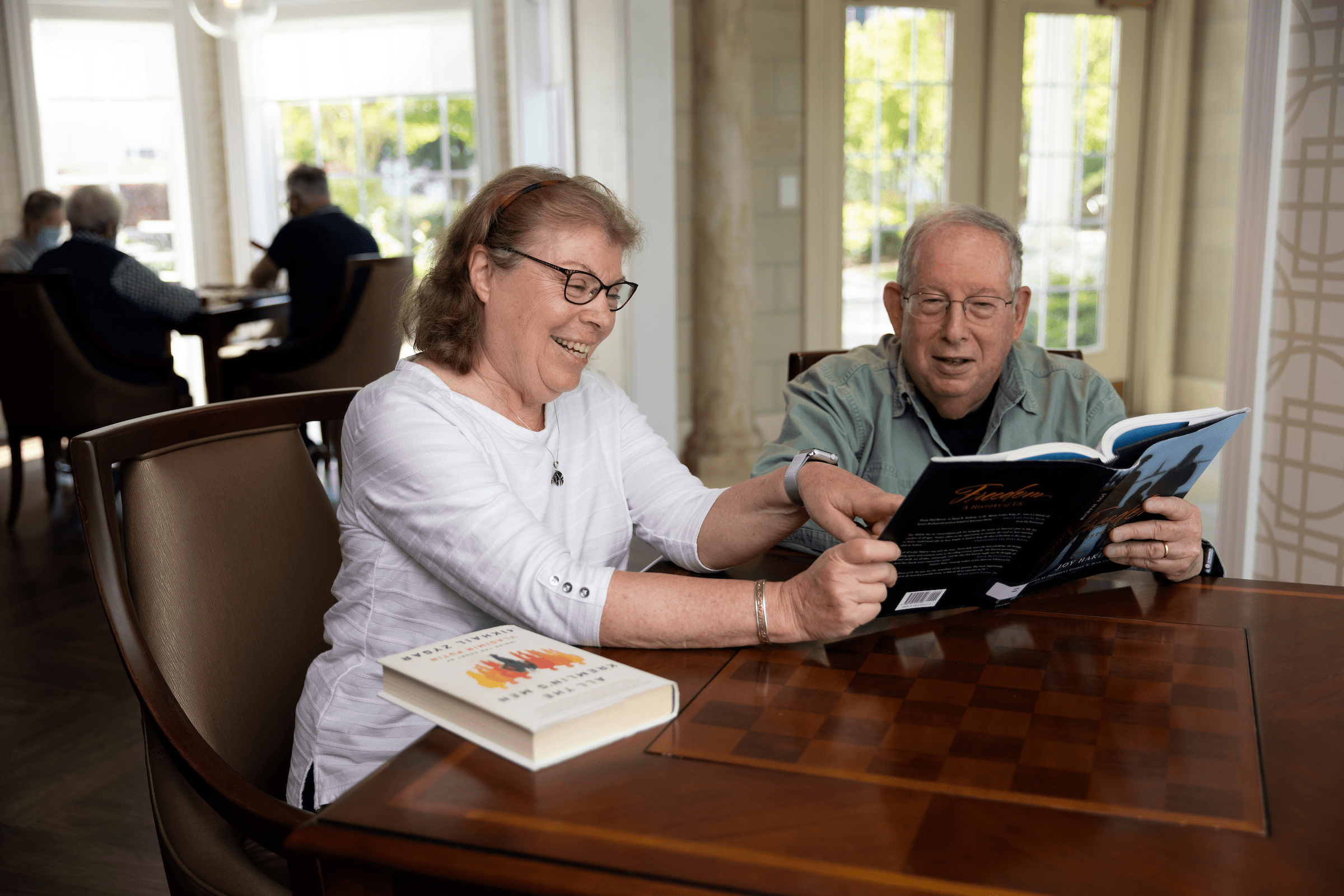 Sue and Mark Blaustein