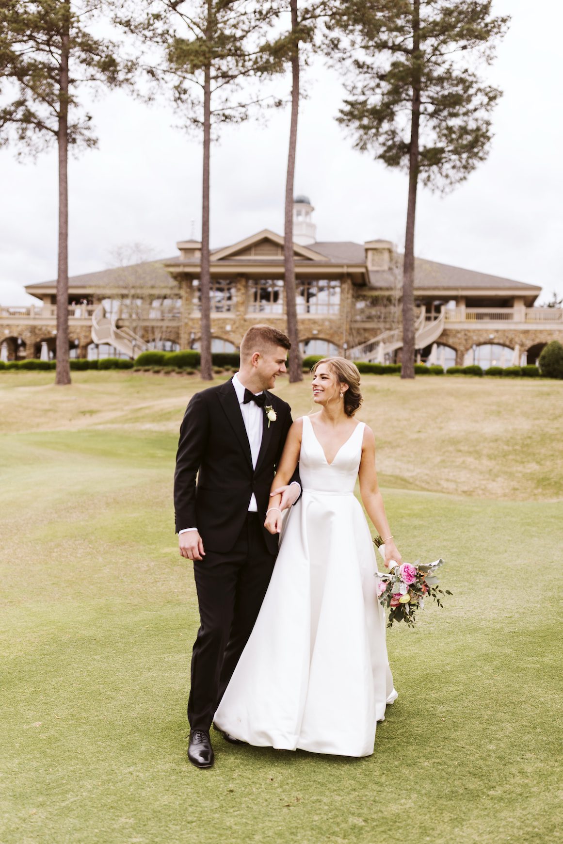 Anna Elkins and Jakob Nielsen on their wedding day