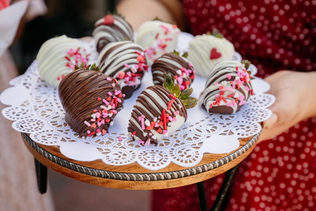 Carolina Cravings Co. chocolate-covered strawberries, Chatham Magazine